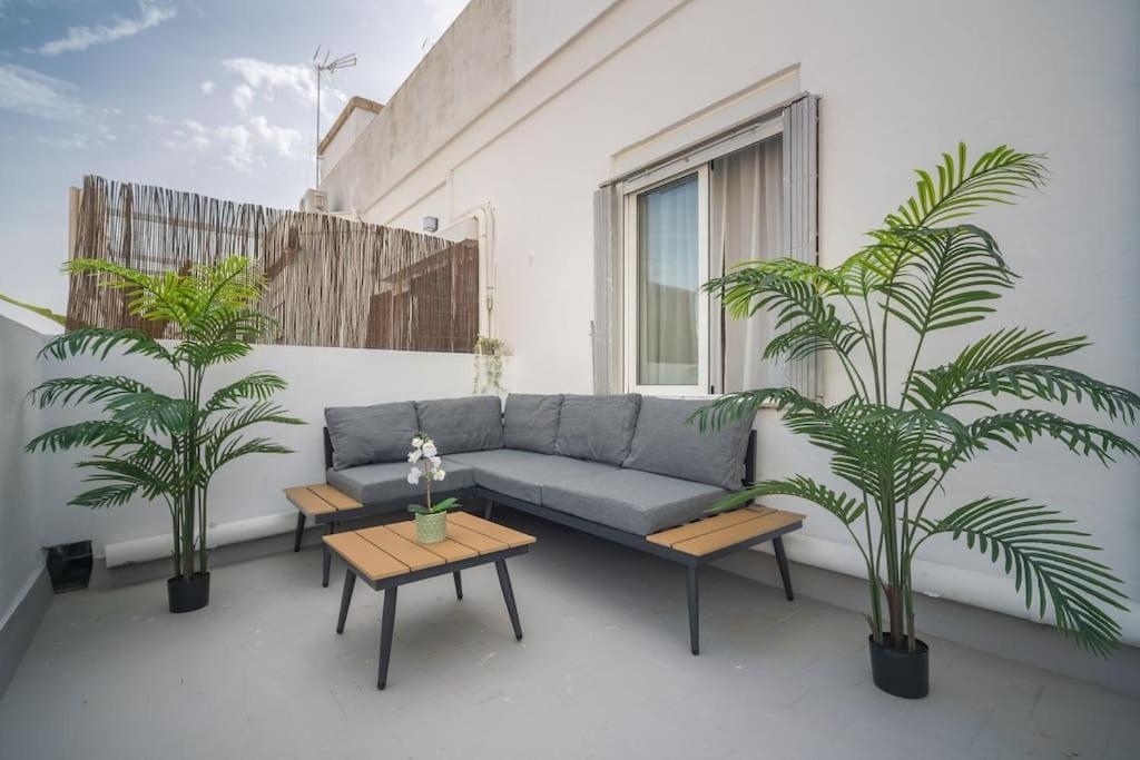 Atico Ispal Con Terraza En Centro Sevilla Buitenkant foto